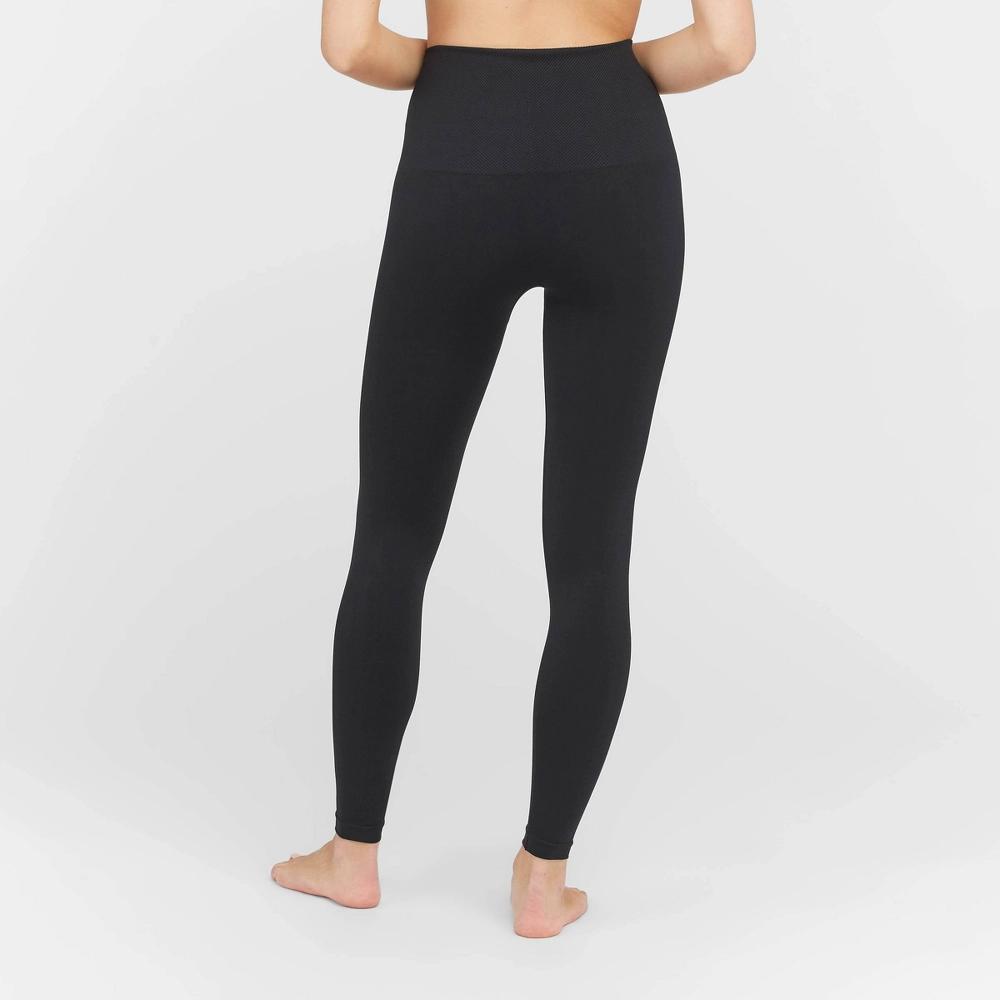 ASSETS by SPANX Womens Seamless Leggings - Black Product Image