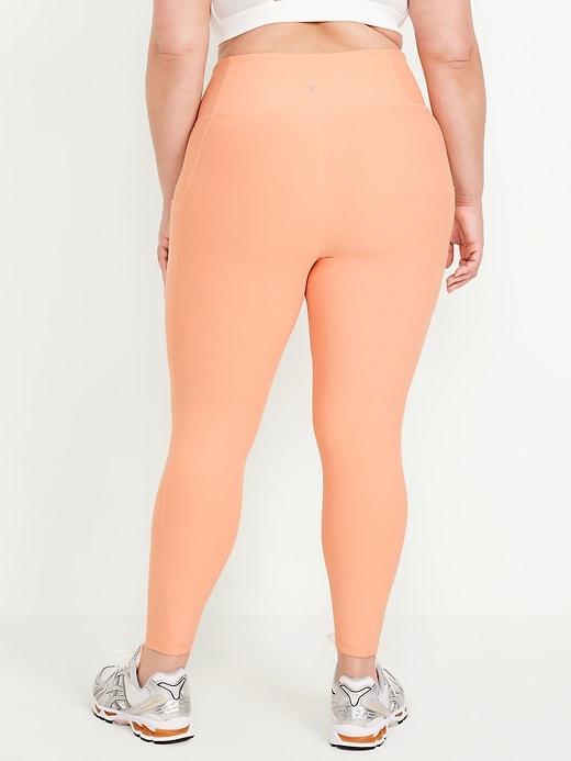 High-Waisted PowerSoft Rib Leggings Product Image