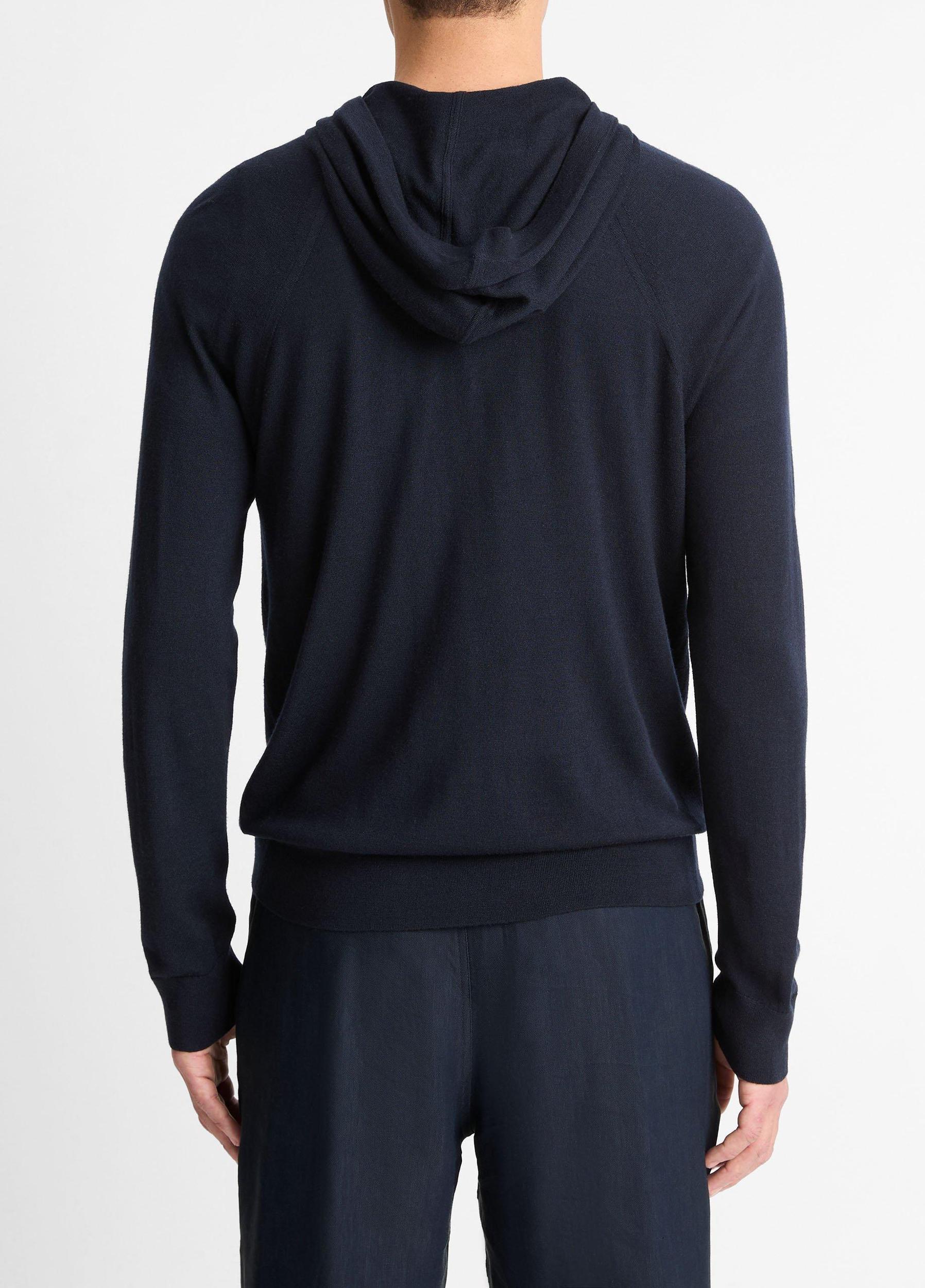 Featherweight Merino Wool-Cashmere Hoodie Product Image
