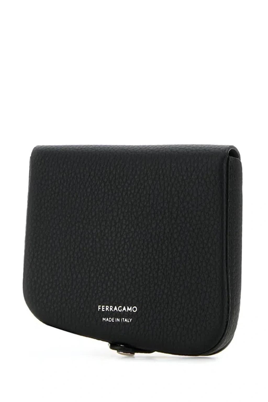 FERRAGAMO Salvatore  Wallets In Black Product Image