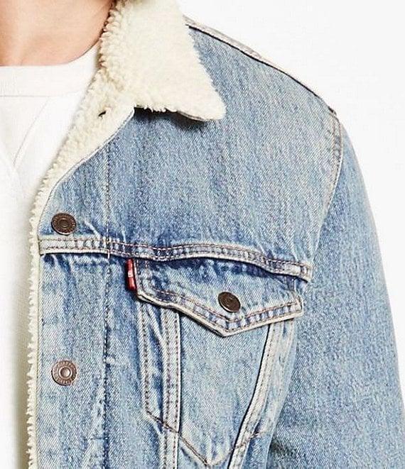 Levi's® Type III Sherpa Denim Trucker Jacket Product Image