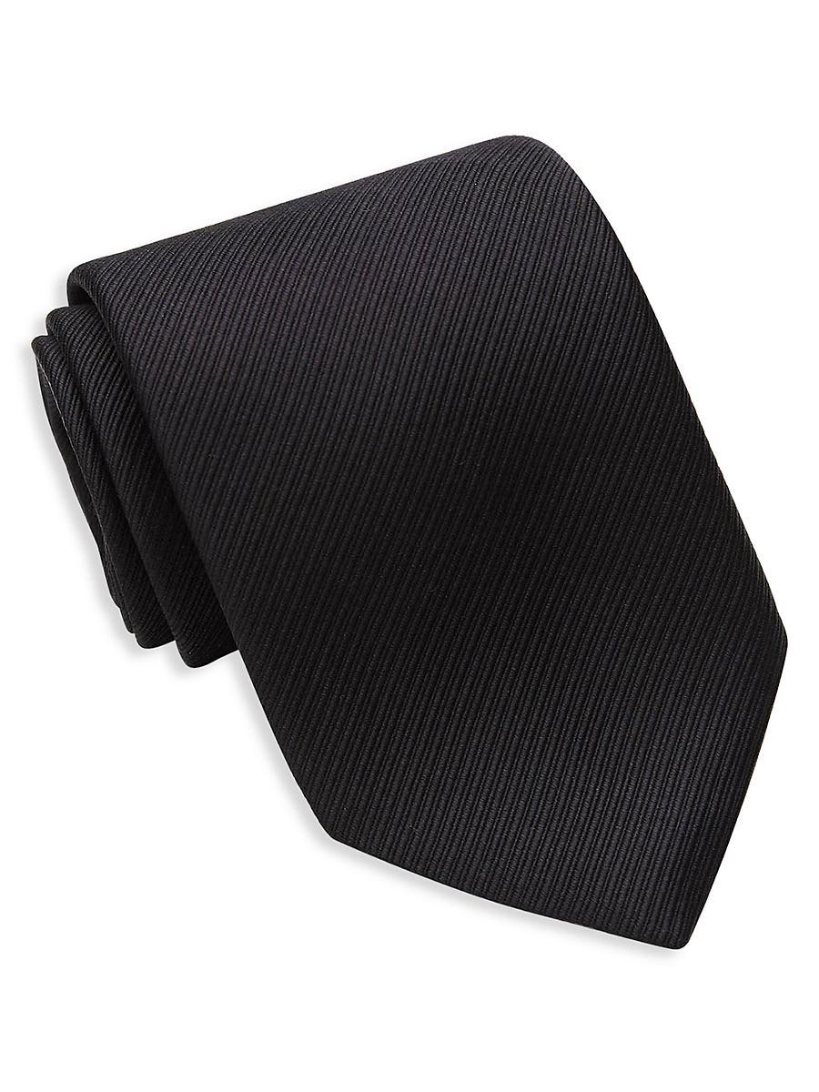 David Donahue Corded Weave Silk Tie Product Image