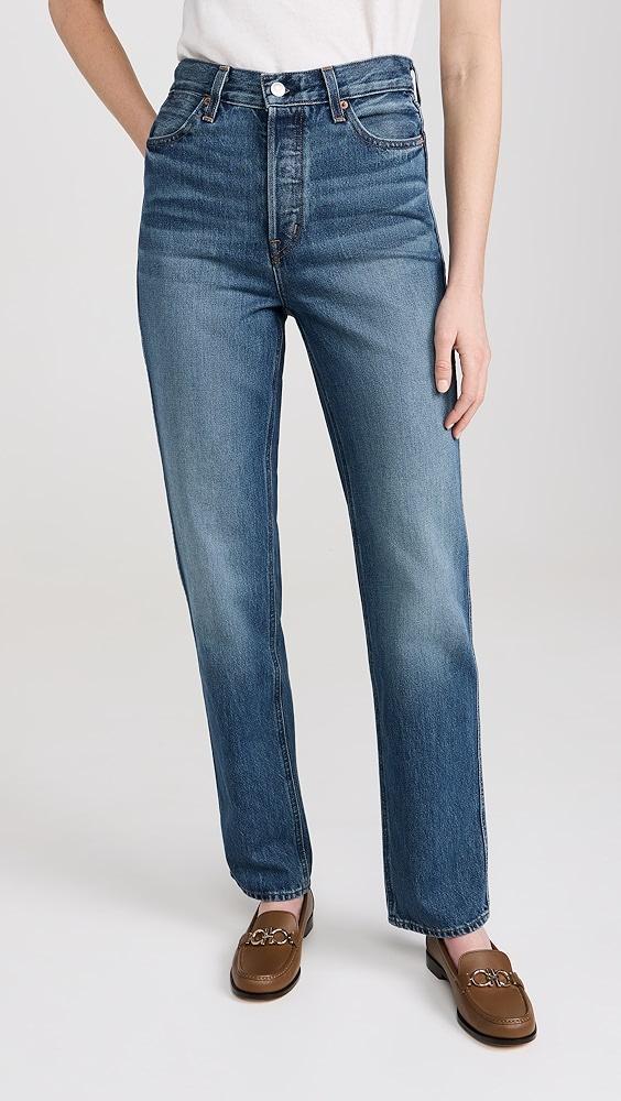 Alex Mill The Carla High Rise Straight Jeans | Shopbop Product Image