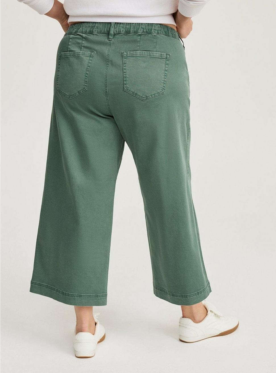 Weekend Wide Leg Ankle Crop Pants Product Image