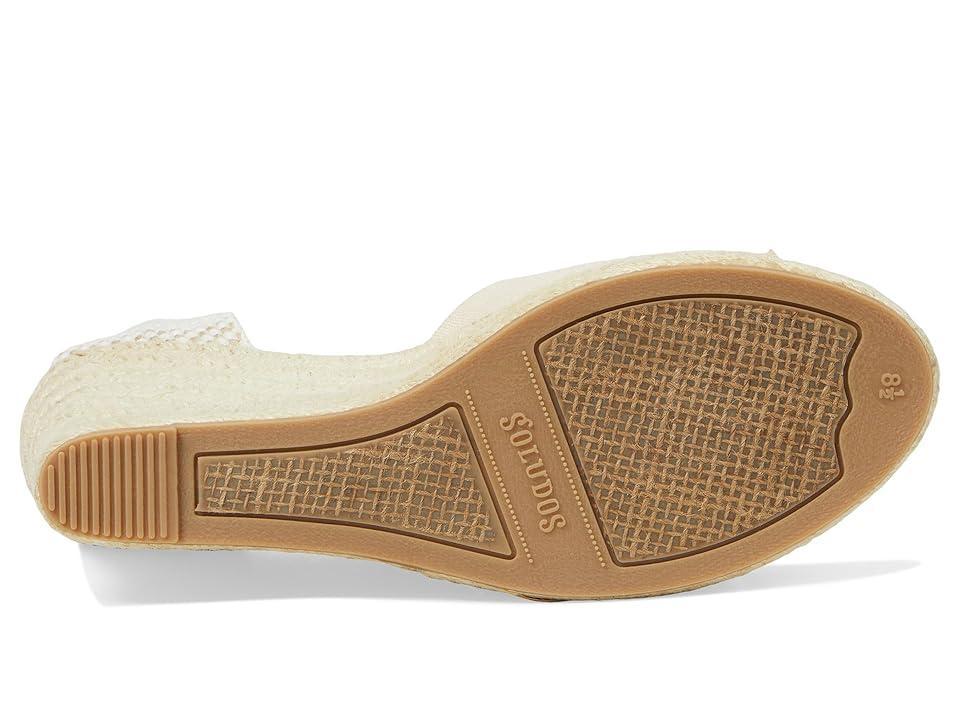 Soludos Platform Wedge Espadrille (La Concha Ivory) Women's Sandals Product Image