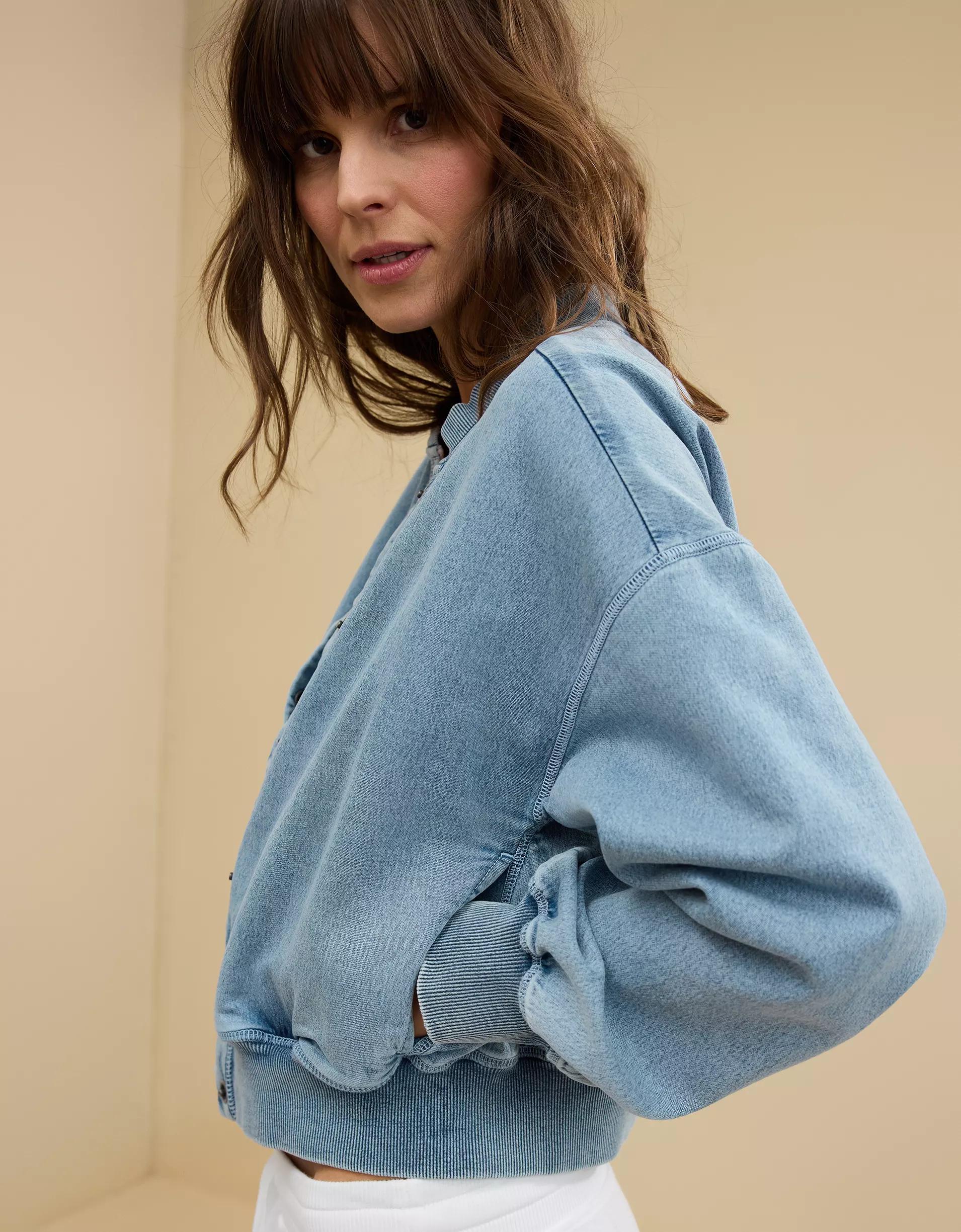 Aerie Soft Landing Bomber Jacket Product Image