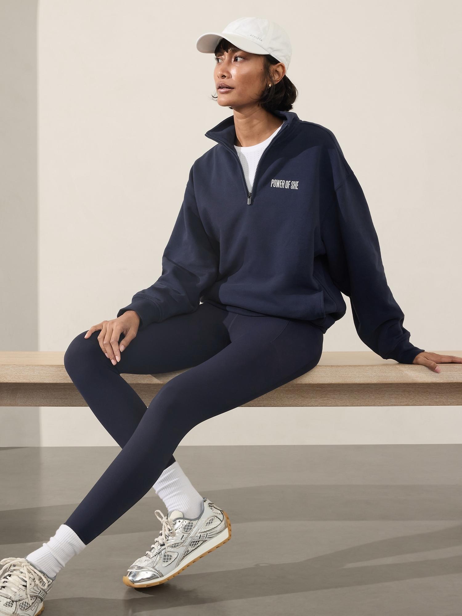 Power of She 1/4 Zip Sweatshirt Product Image