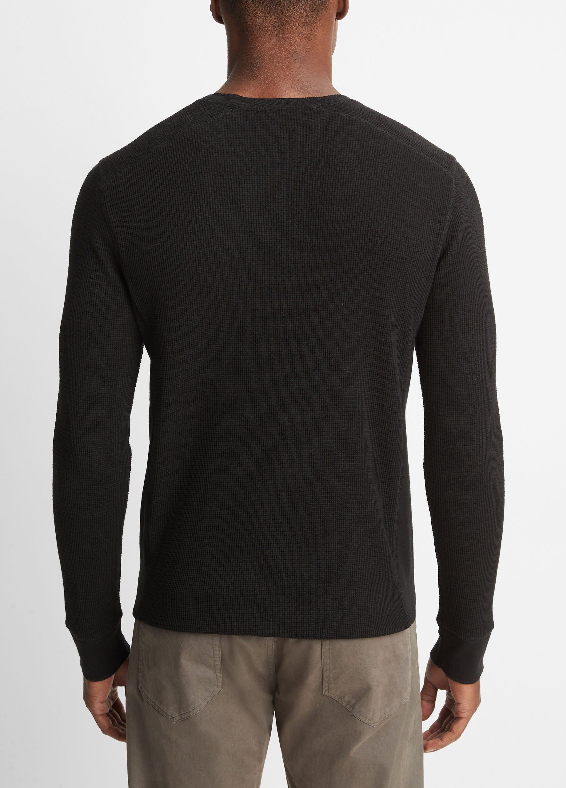 Thermal Long Sleeve Crew Neck Pullover Product Image