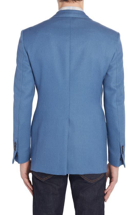 TOM FORD Atticus Grand Wool Blend Hopsack Sport Coat In Avian Blue Product Image