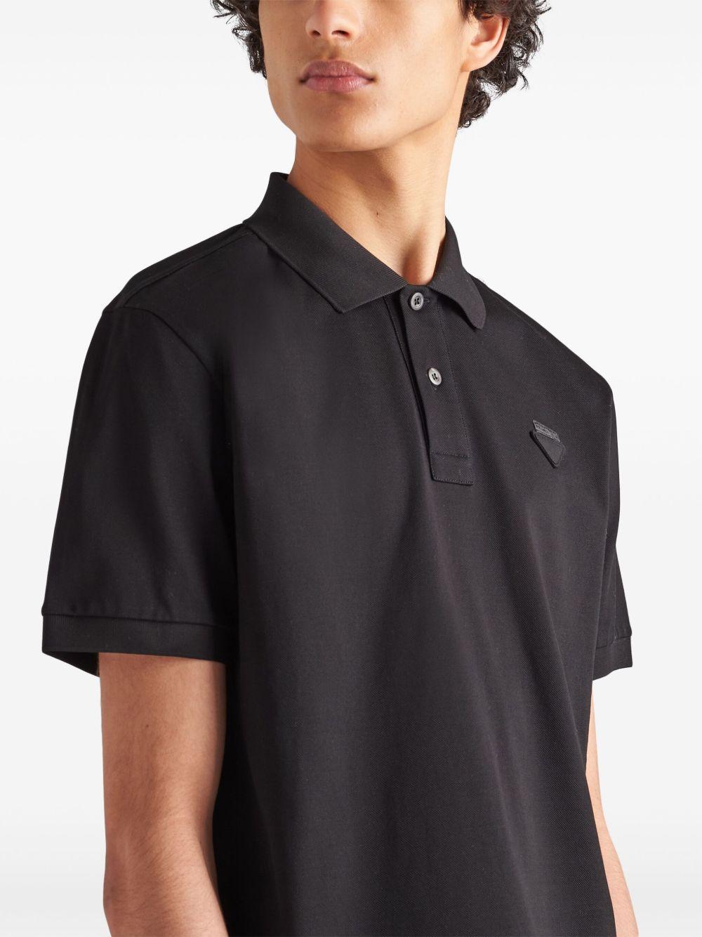 piqué short-sleeve polo shirt Product Image