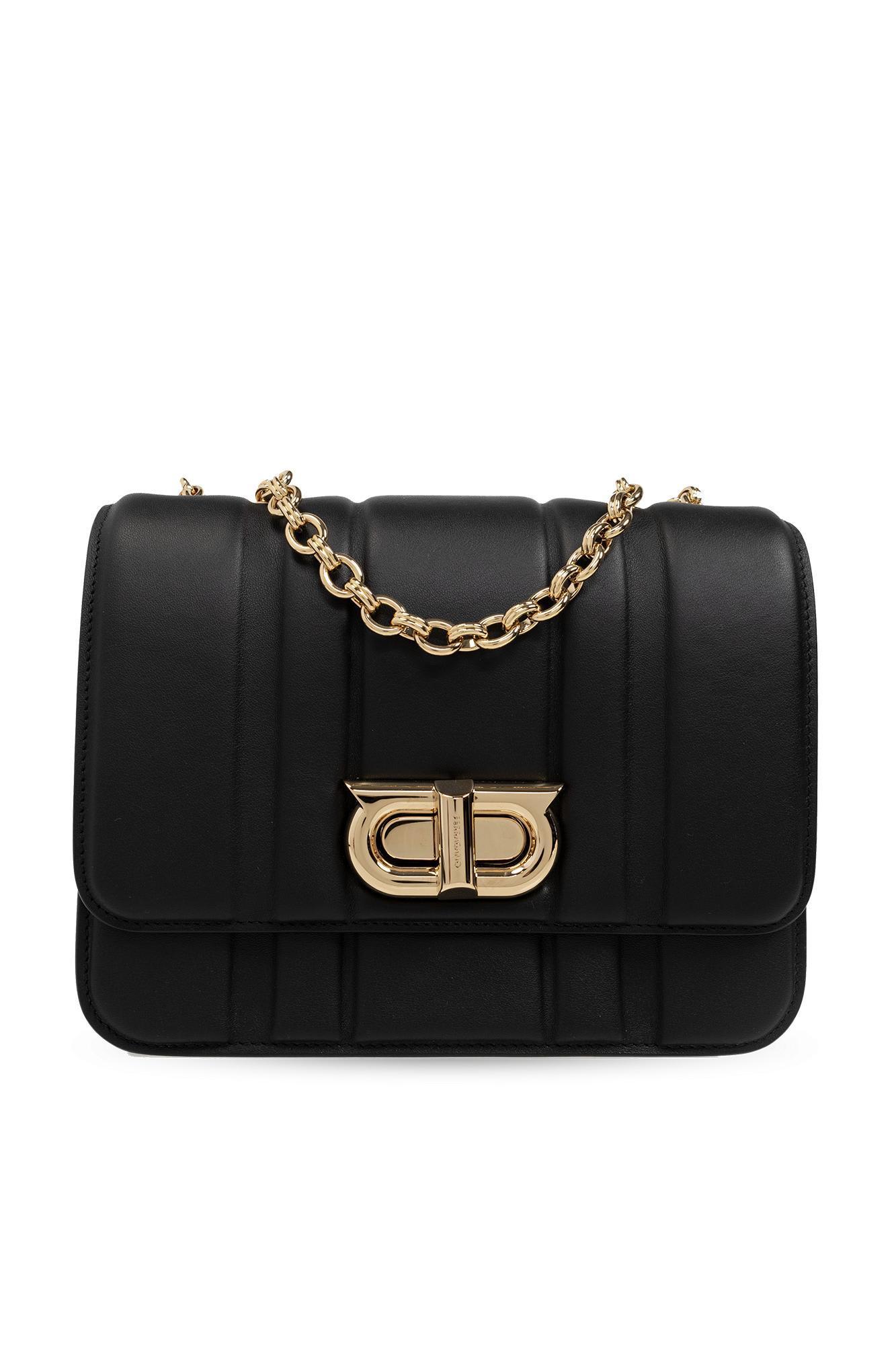 FERRAGAMO Salvatore  Handbags In Nero Product Image