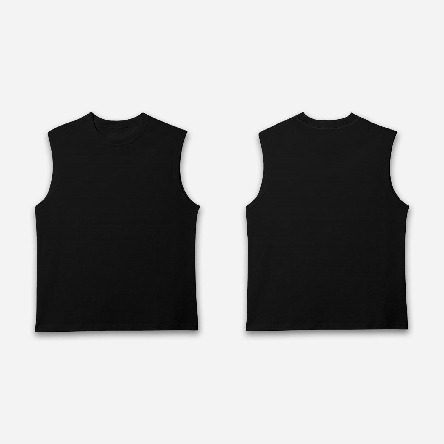 Sopula Men's Oversized Heavyweight Cotton Tank Tops Sleeveless Shirt Product Image