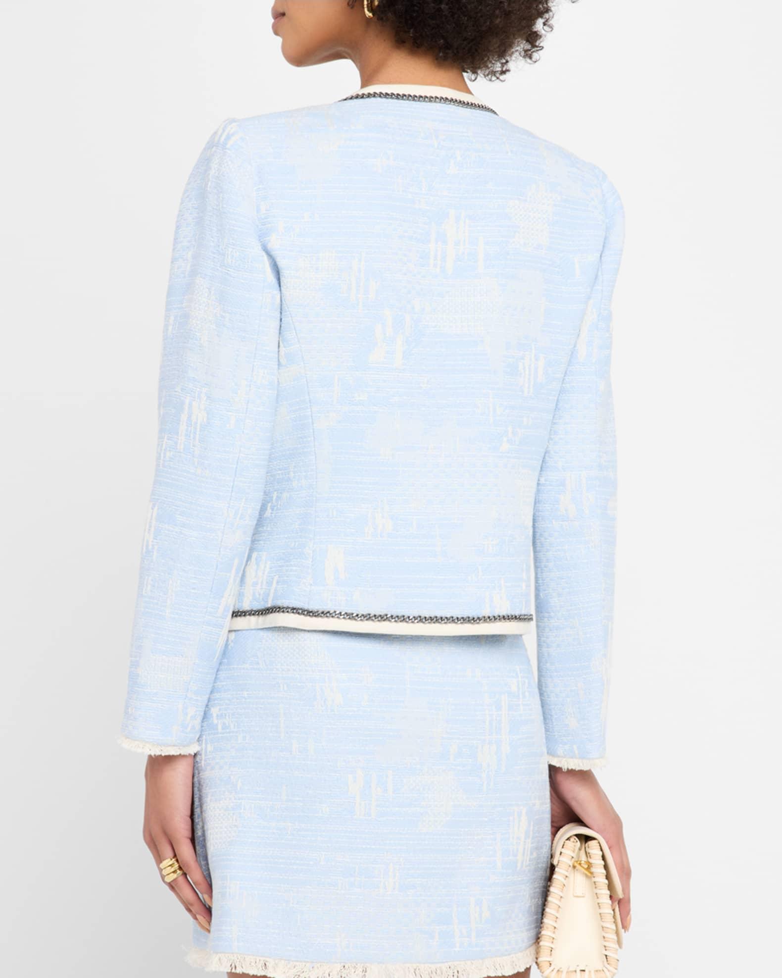 Lark Fringed Chain-Trim Jacket Product Image