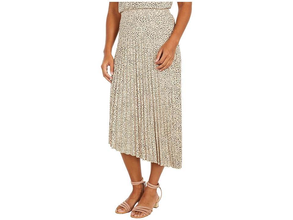 Sanctuary The Summer Pleated Skirt (Mini Leopard) Women's Skirt Product Image