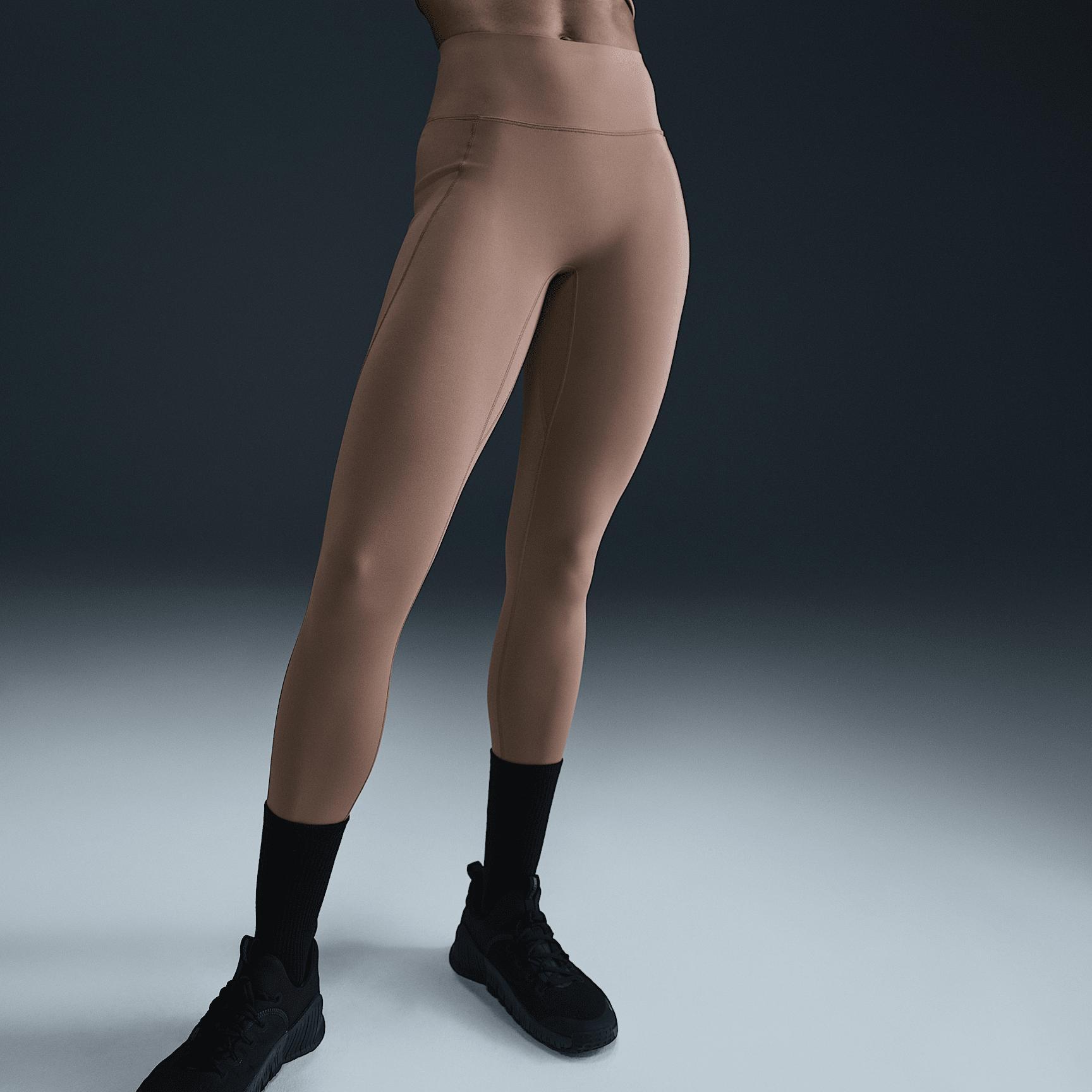 Nike Women's Universa High-Waisted 7/8 Leggings with No Front Seam Product Image