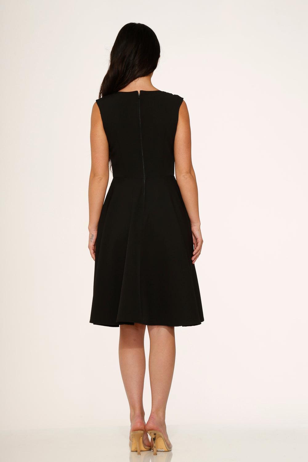 Black Swing Dress Product Image