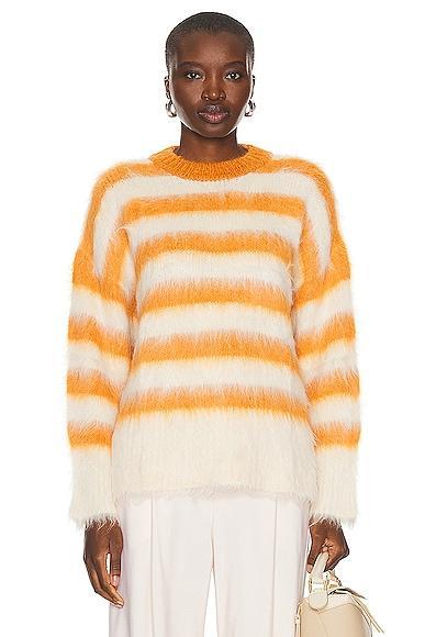 Striped Alpaca Sweater Product Image