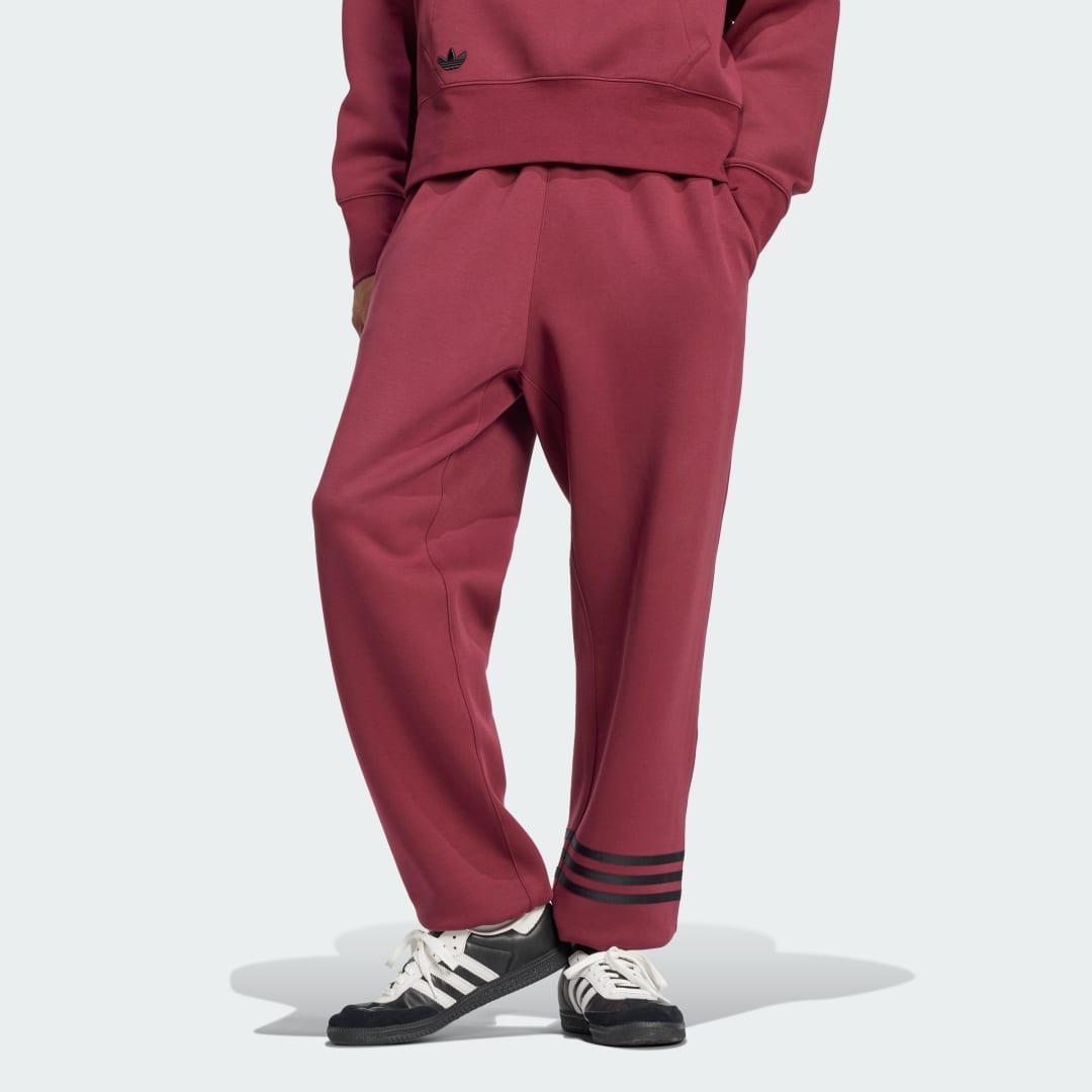 adidas Neuclassics Sweat Pants Shadow Red L Mens Product Image