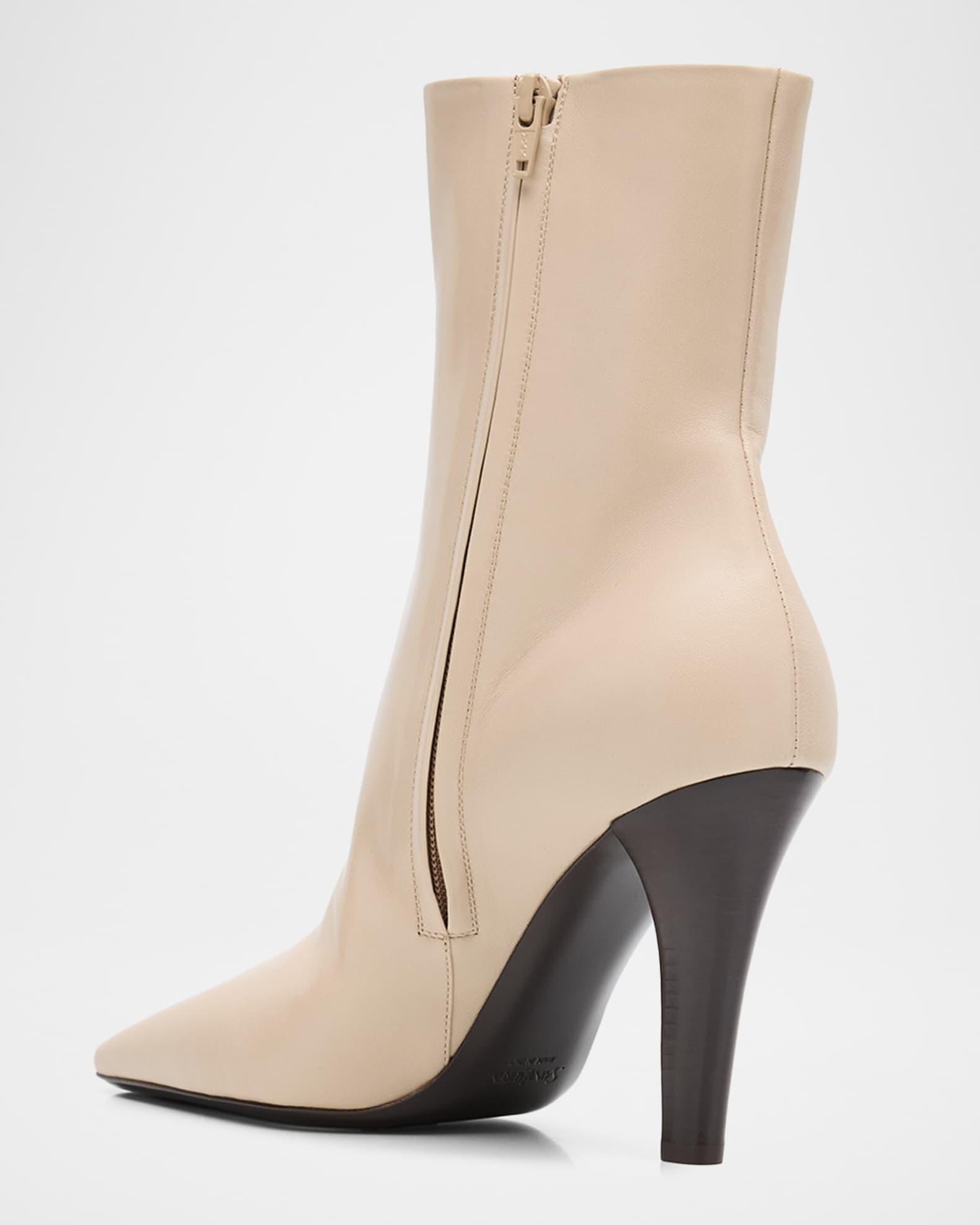 Jill Leather Booties Product Image