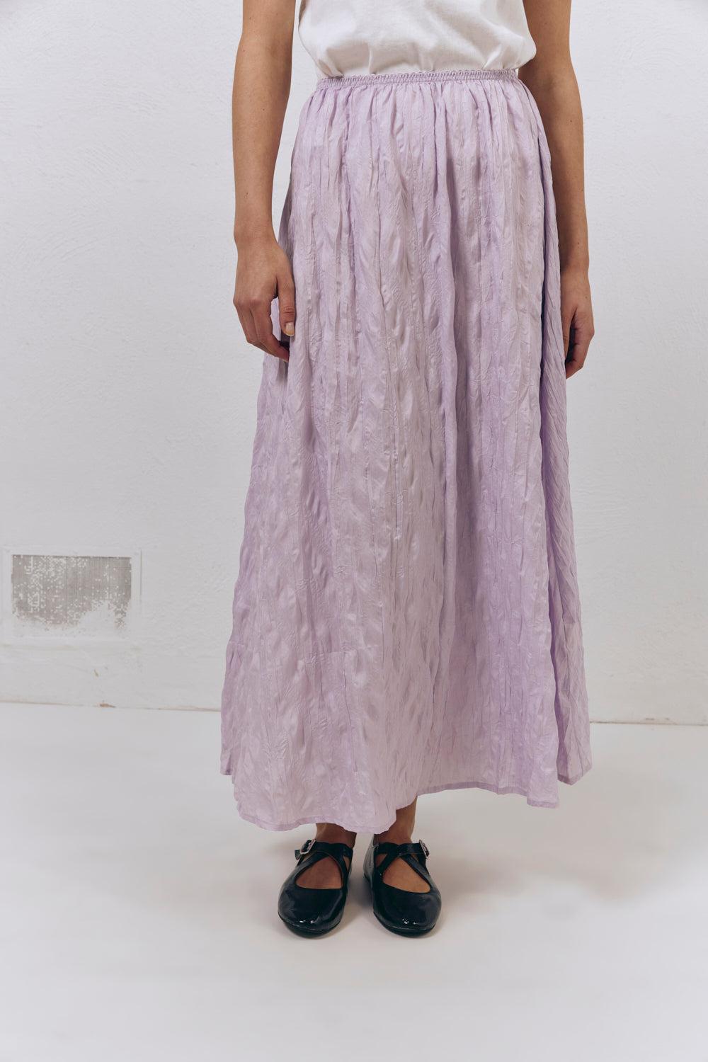 Solara Midi Skirt Lilac Product Image