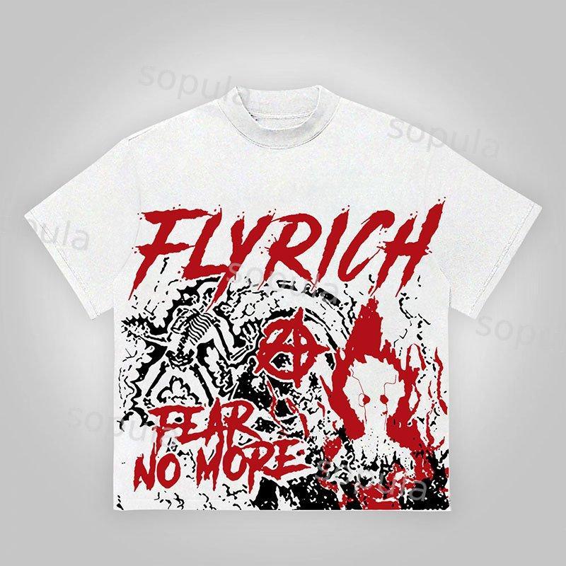 Unisex Fly Rich Graphic T-Shirt Product Image