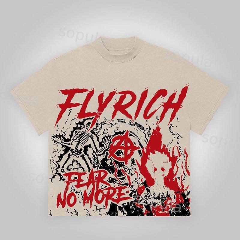 Unisex Fly Rich Graphic T-Shirt Product Image