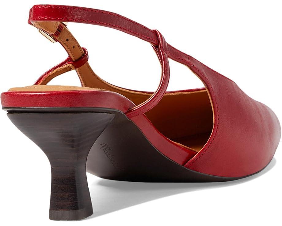 Bianca Pointed Toe Kitten Heel Slingback Product Image