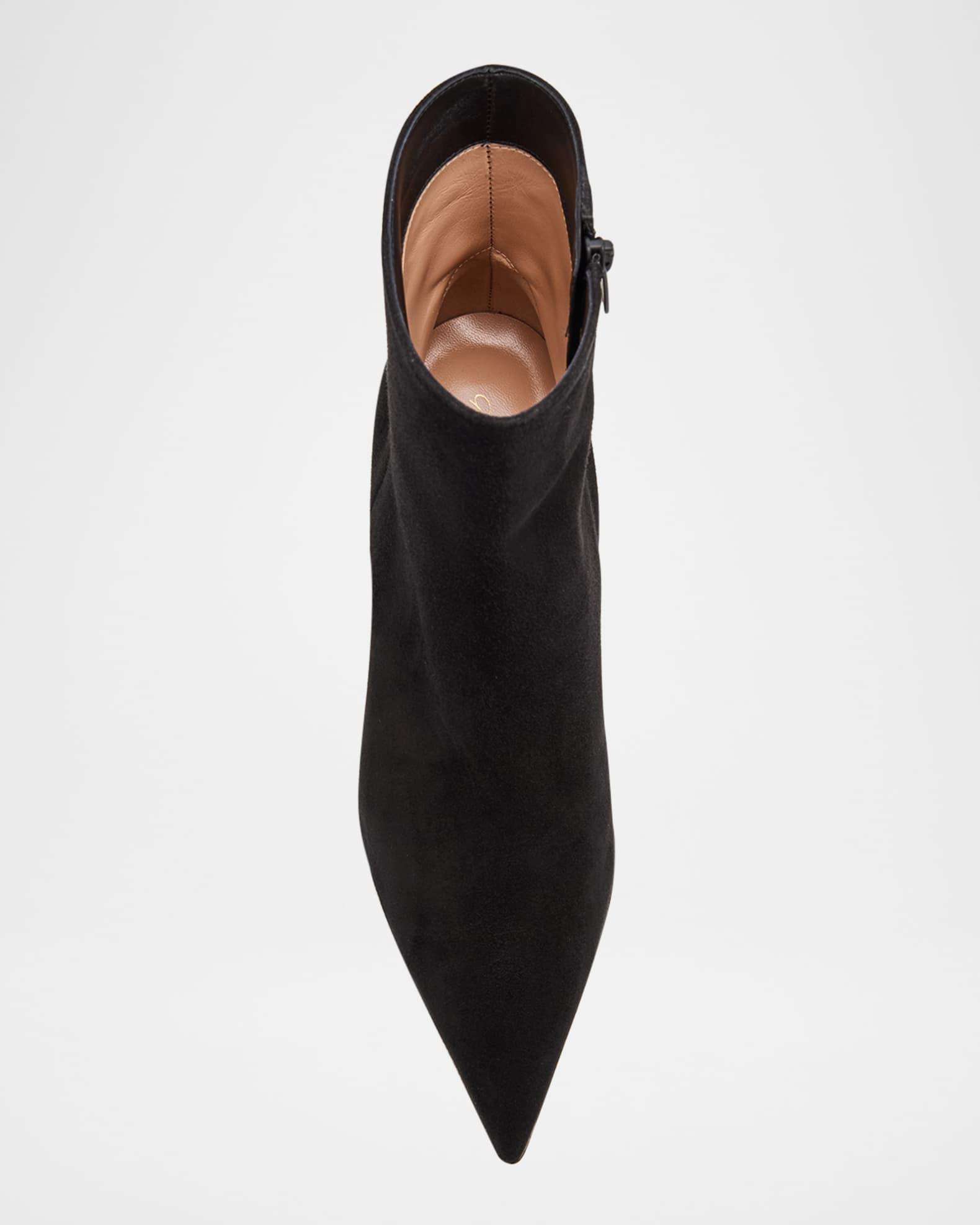 Keinna Suede Zip Ankle Boots Product Image