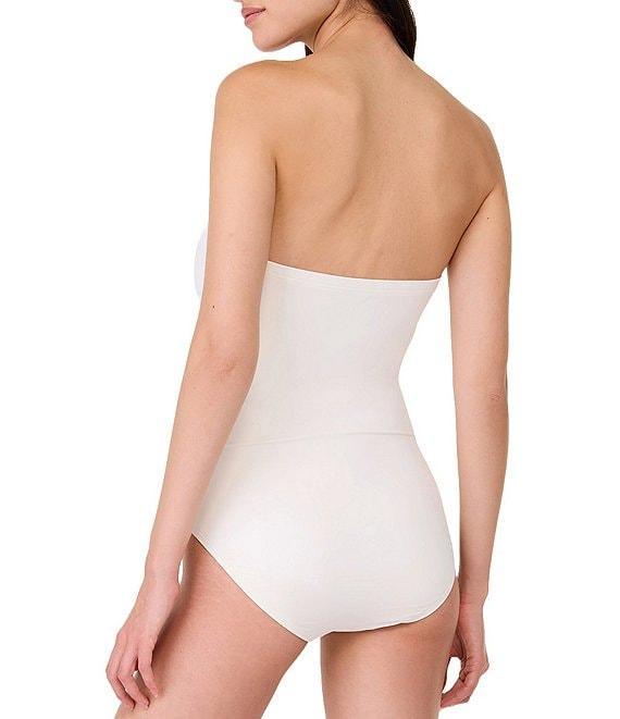 kate spade new york Solid Sweetheart Rosette One Piece Swimsuit Product Image