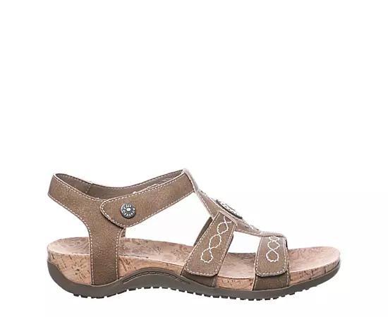 Bearpaw Ridley II Women's Gladiator Sandals, Size: 9, Brown Product Image