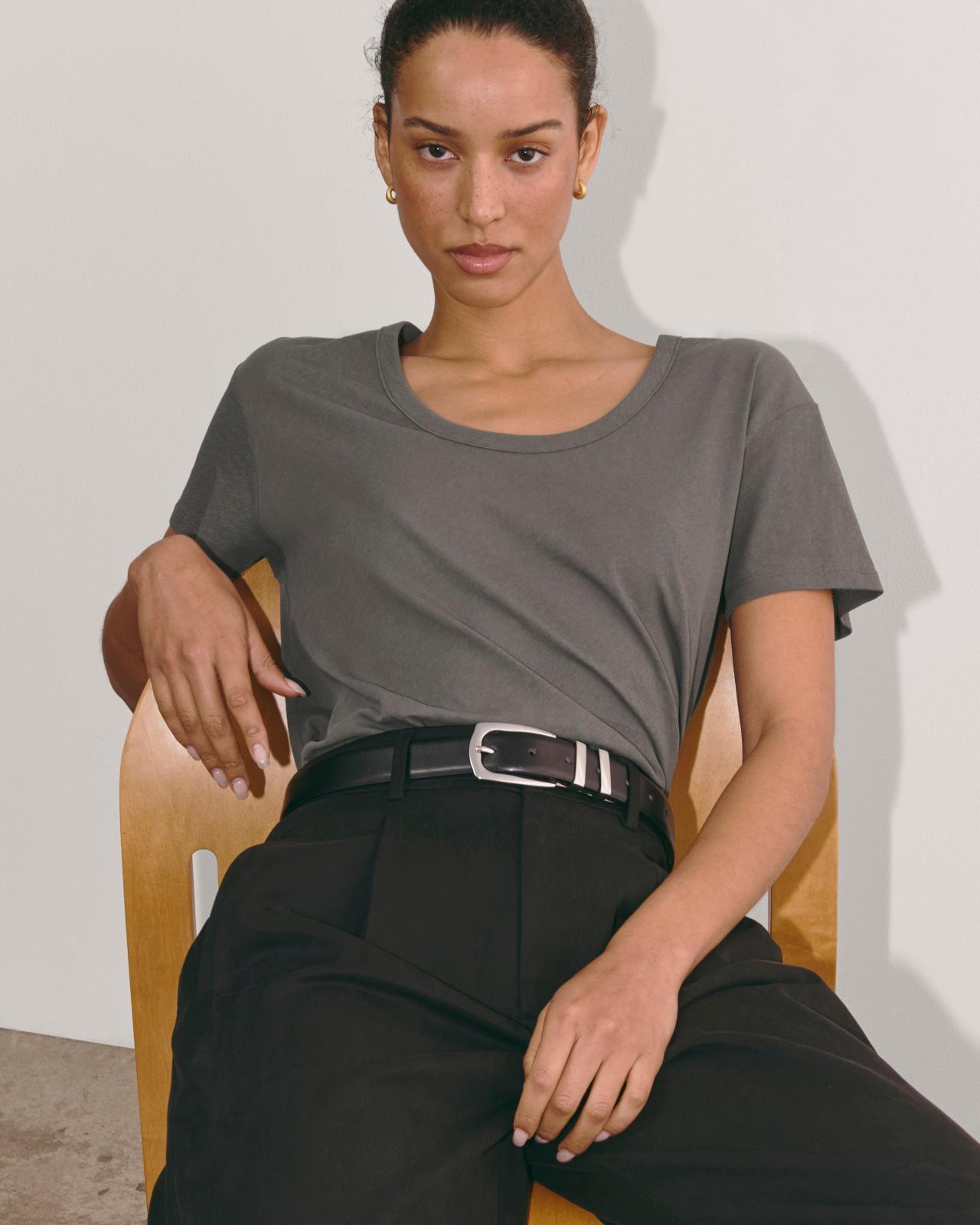 Womens Air Scoop-Neck T-Shirt by Everlane Product Image