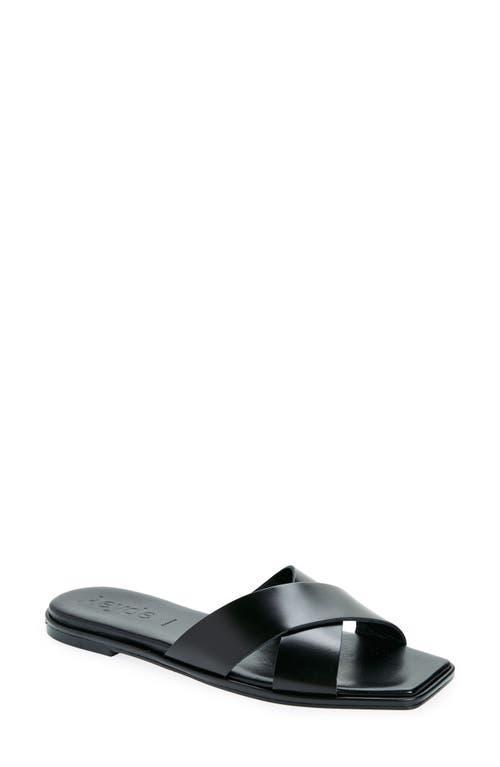 Sonia Leather Sandals In Black Product Image