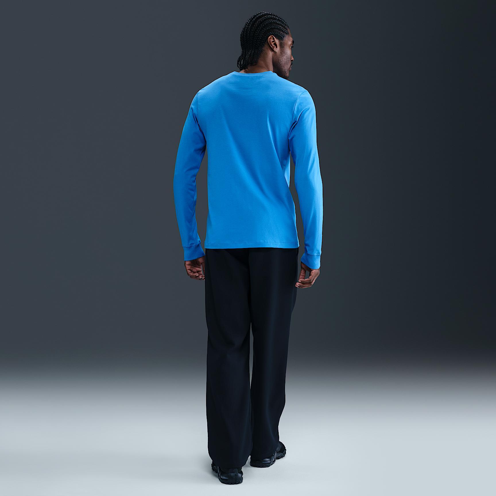 Mens Nike Sportswear Long-Sleeve T-Shirt | CI6291-435 Product Image
