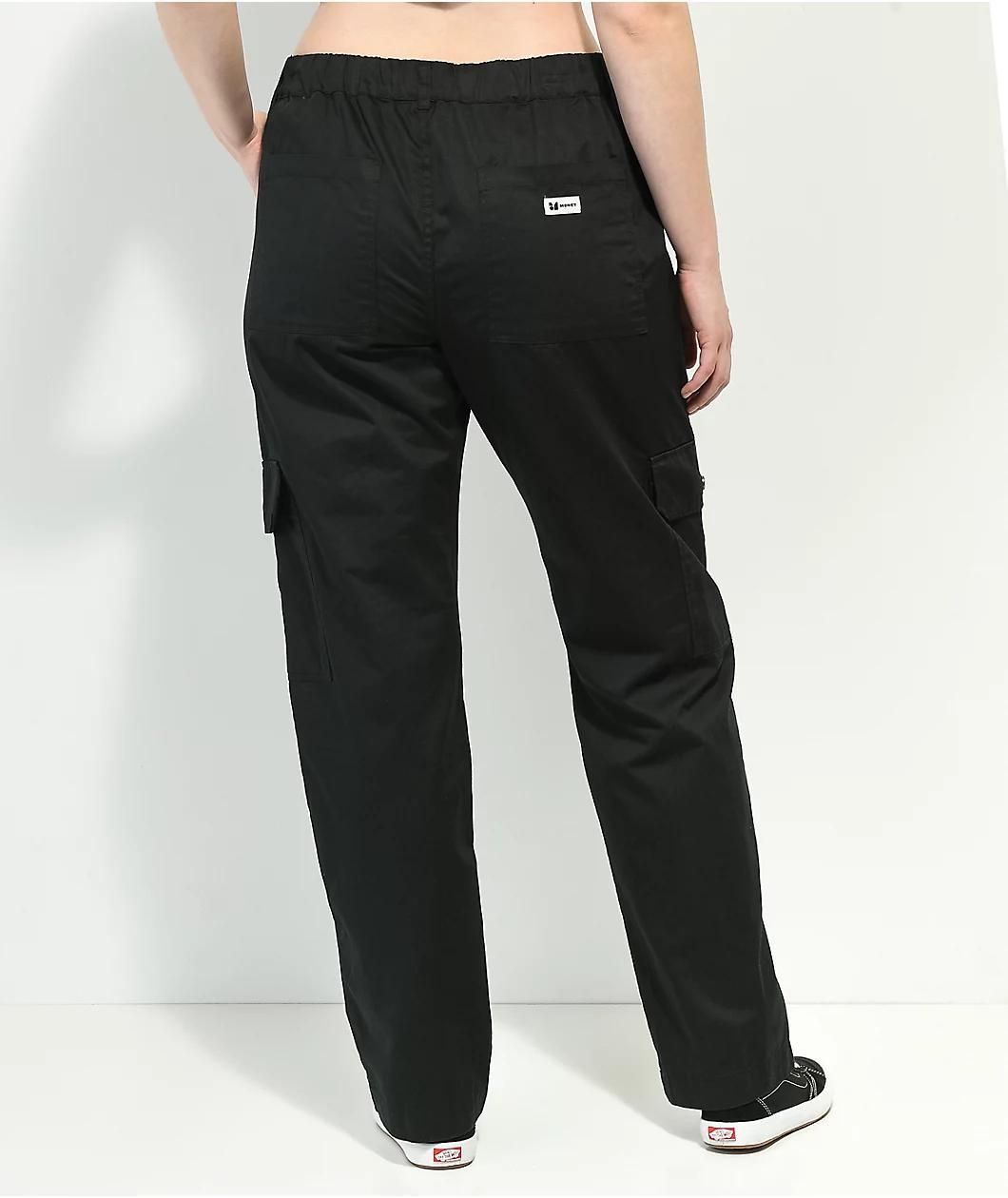Monet Skateboards Othello Black Cargo Pants Product Image
