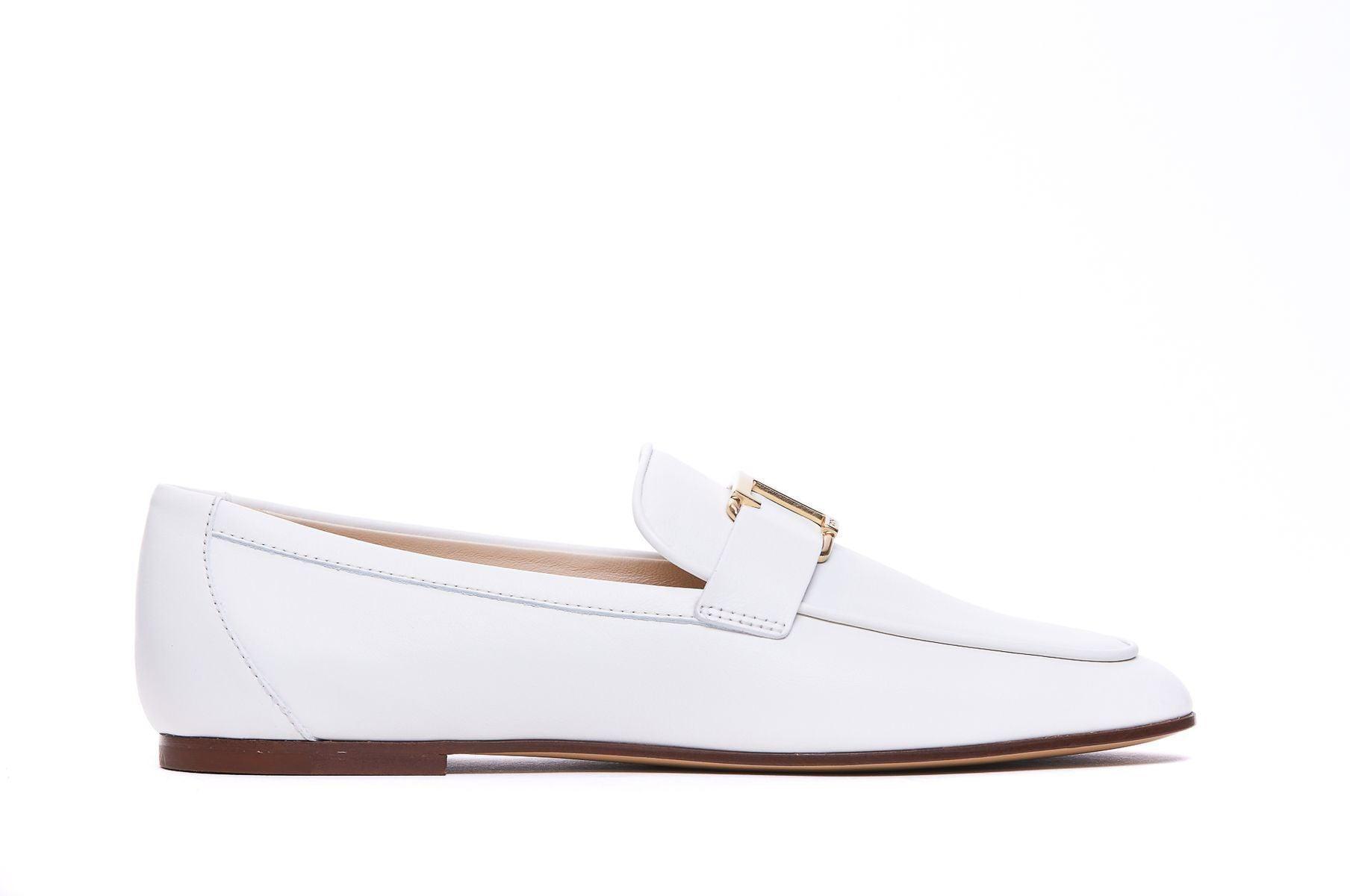 TOD'S T Mocassins In White Product Image