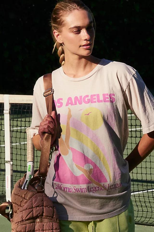 Original Retro Brand LA Swim Club Boyfriend Tee Product Image