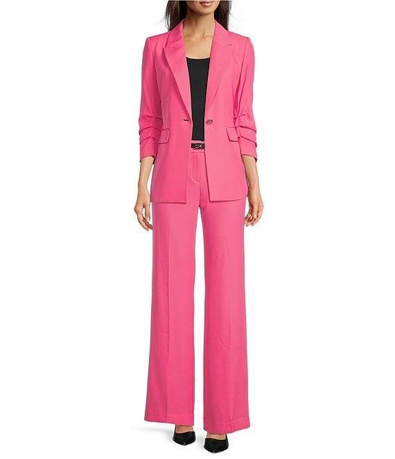 Calvin Klein Notch Collar 1-Button Jacket Product Image