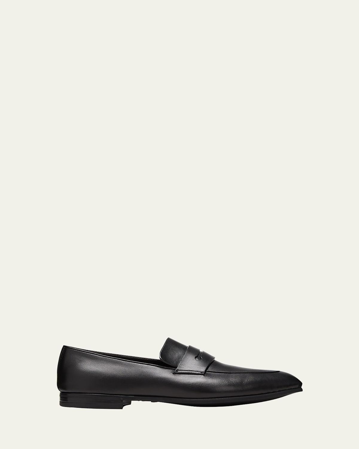 Men's Lasola Leather Penny Loafers Product Image