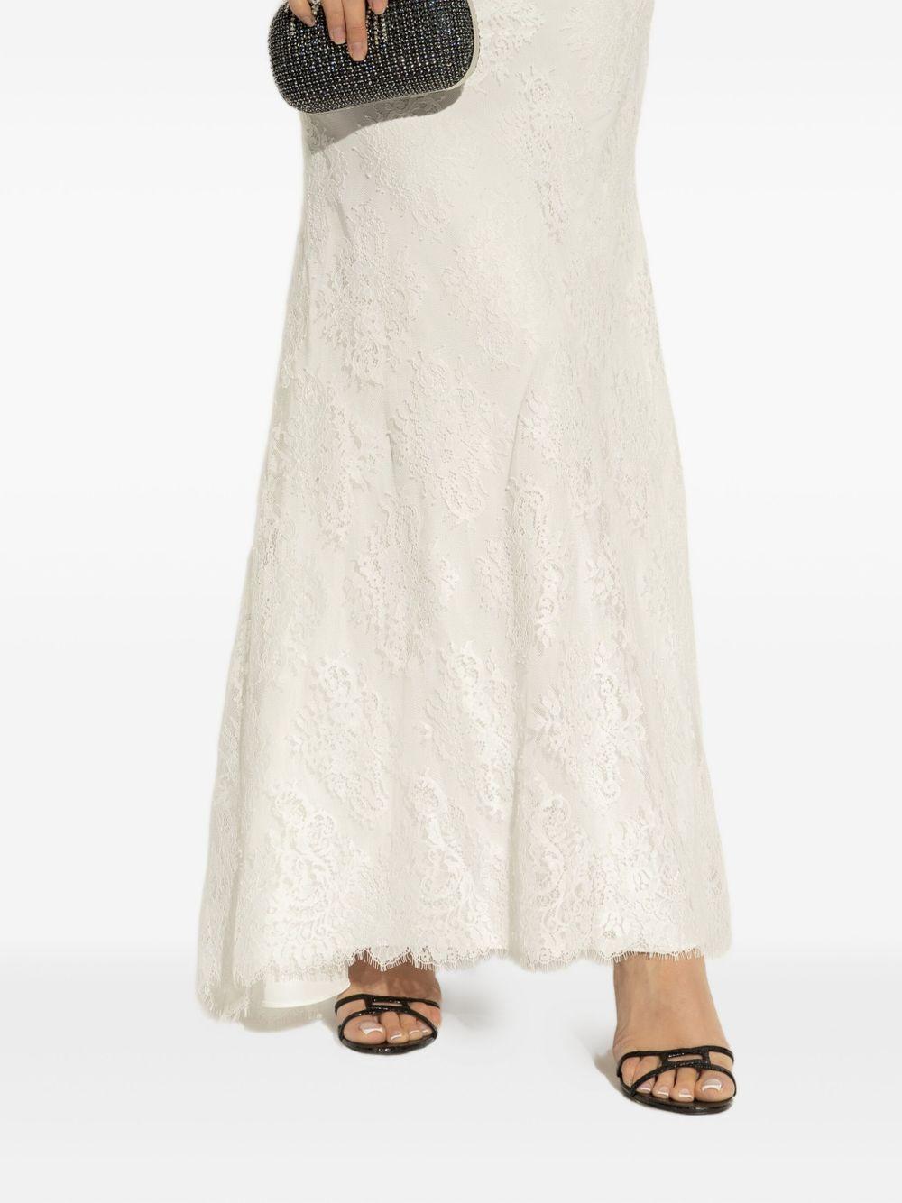 lace embroidered maxi dress Product Image