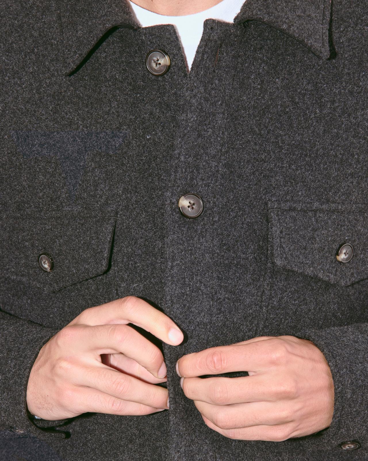 Mens Wool Overshirt by Everlane Product Image