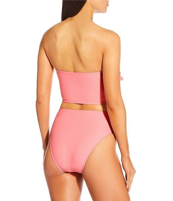 Antonio Melani Solid High Waisted Swim Bottom Product Image