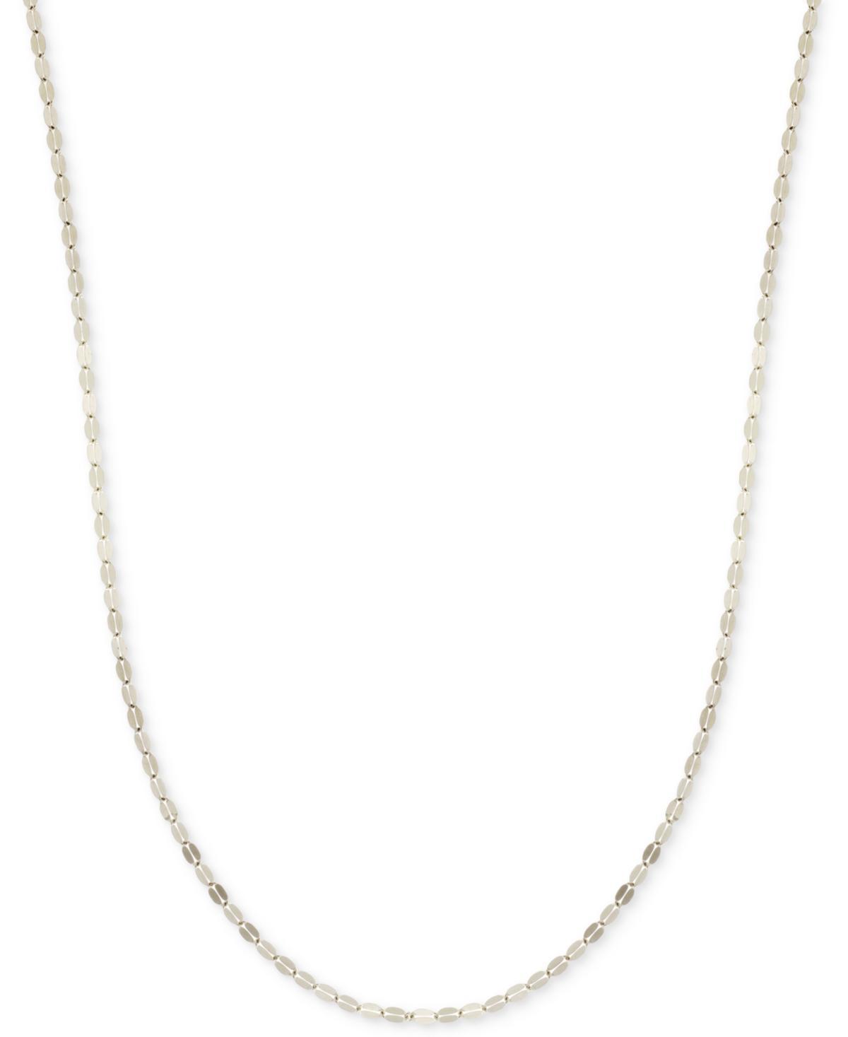 18 Polished Fancy Link Chain Necklace (1-3/8mm) in 14k Gold Product Image