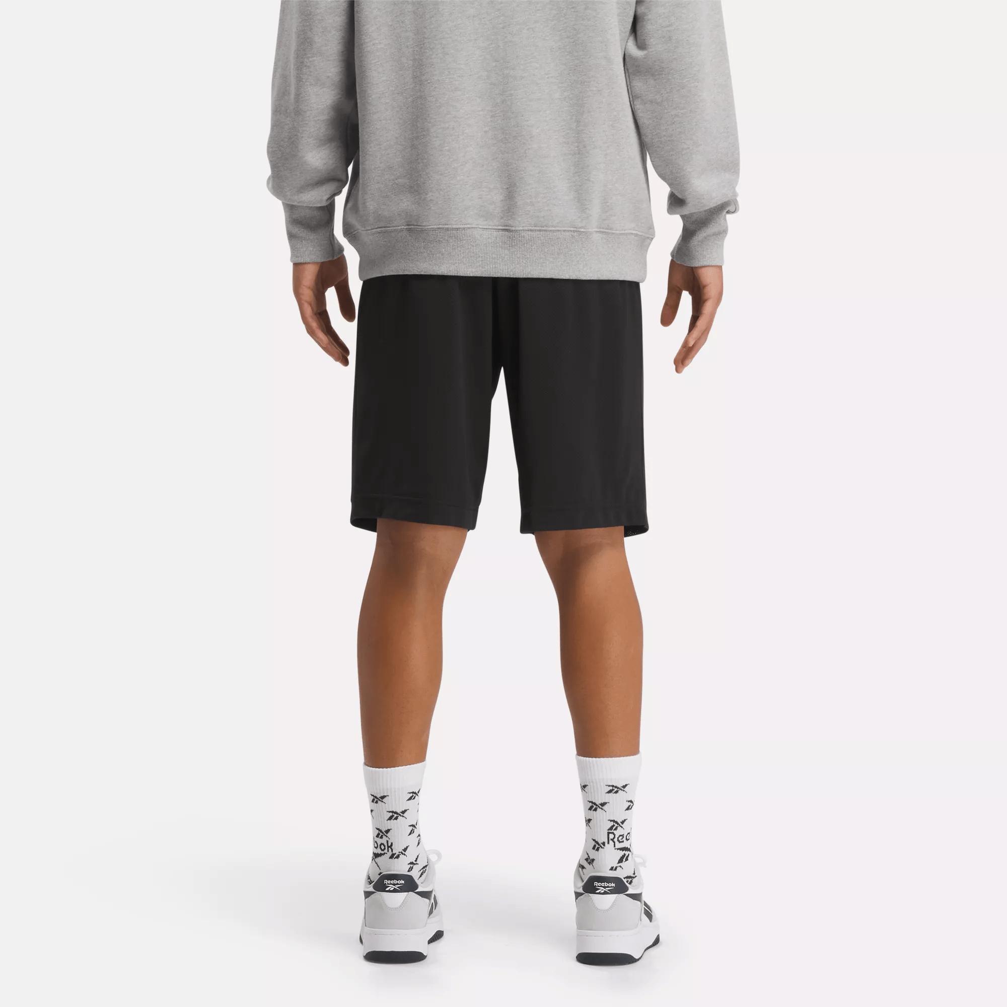 Men's Basketball Open-Hole Mesh Shorts Male Product Image