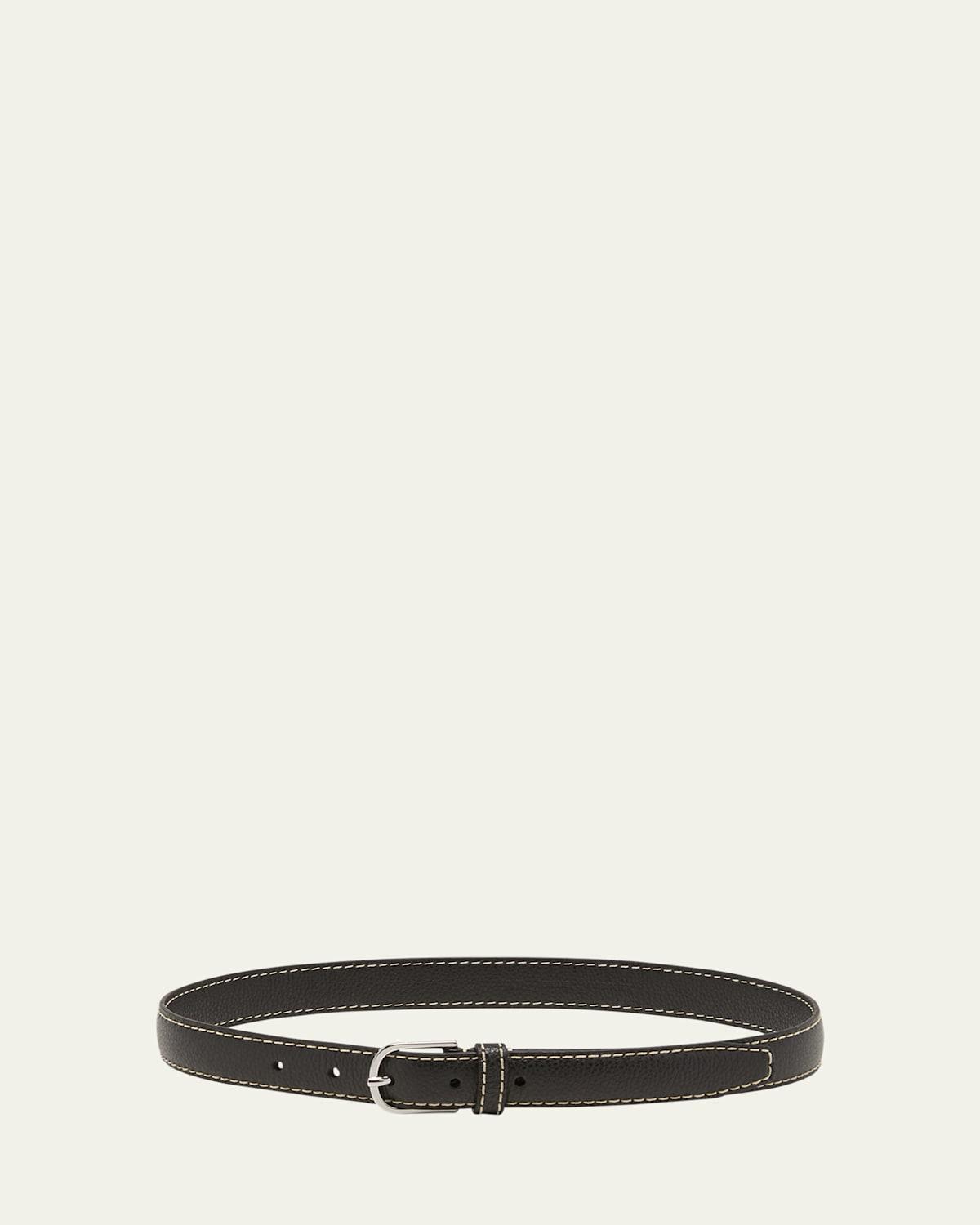 Slim Trouser Leather Belt Product Image