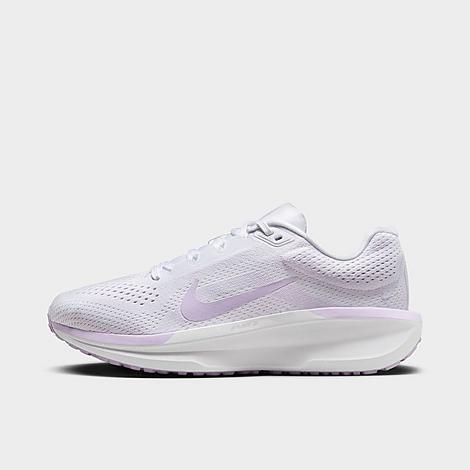 Nike Winflo 11 Womens Road Running Shoes White Purple Bloom Product Image