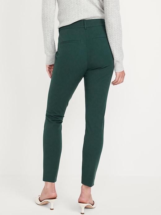 High-Waisted Pixie Skinny Ankle Pants Product Image