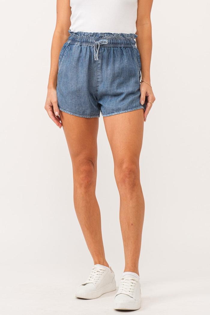 Krissy denim shorts Product Image