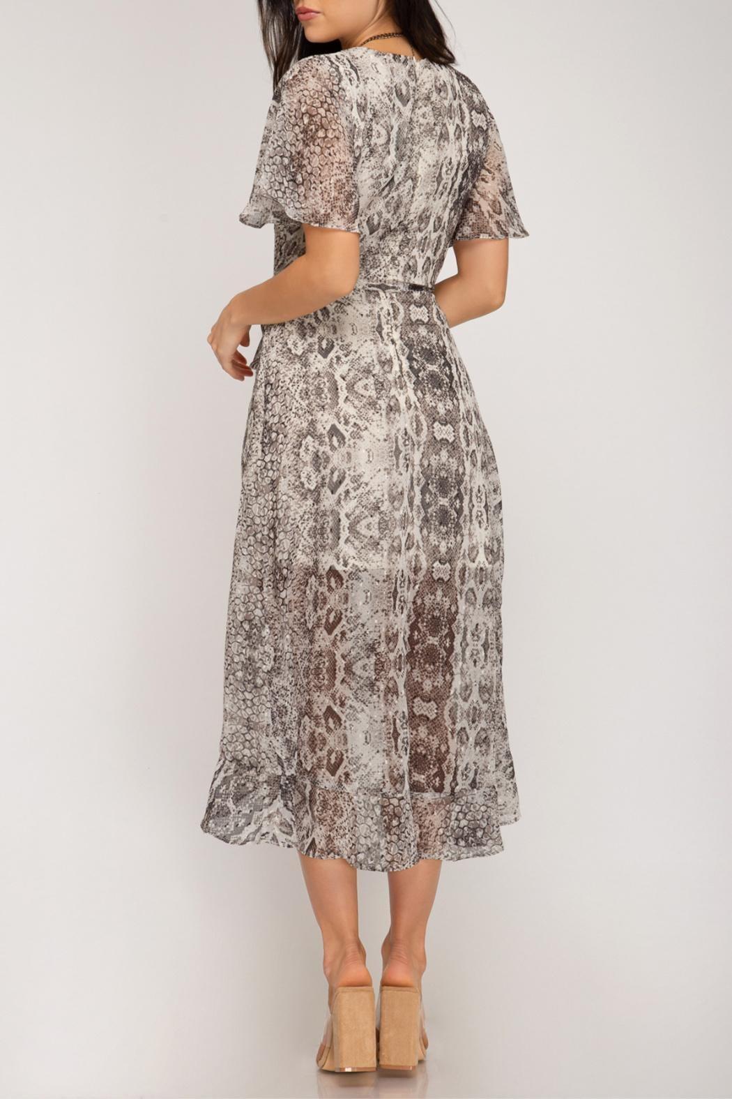 Printed Midi Dress Product Image