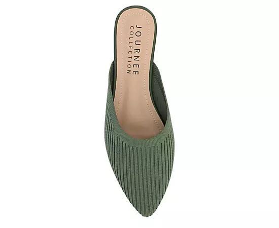 Journee Aniee Womens Mules Green Product Image