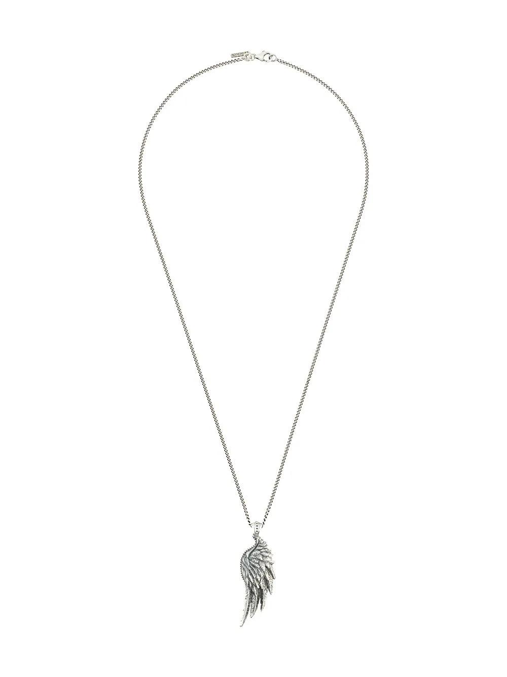 EMANUELE BICOCCHI Wing Necklace In Silver Product Image